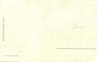 Fiume, Skurigne / Újtelep, Gjulio Gold Valscurigne-i vendéglője és saját kiadású képeslapja / street...