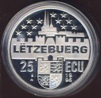 Luxemburg 1995. 25ECU Ag emlékérem T:PP