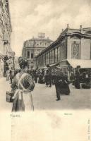 Fiume, Piac csarnok / Mercati / market hall. J. Eineri