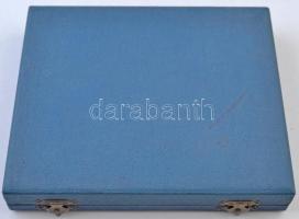 Madarassy Walter (1909-1994) 1973. "Budapest 1873-1973" Centenáriumi Br plakett eredeti dí...