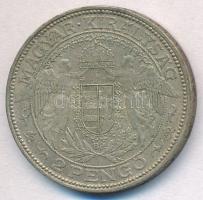 1938. 2P Ag "Madonna" T:1-,2 patina 
Adamo P7