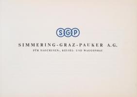 SGP Simmering-Graz-Pauker AG für Maschinen-, Kessel- und Waggonbau. Wien, 1961-1962 SGP (Brüder Rose...