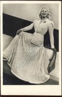 Honthy Hanna színész aláírt fotólapja