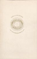 cca 1860 François Joseph Philocles Regnier de La Briere (1807-1885) színész dramaturg, fotó, 10,5×6,...