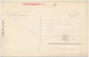 Feketehalom, Zeiden, Codlea; Vendéglő a Fekete várhoz, kertétterem / Gasthaus zur Schwarzburg, Garte...