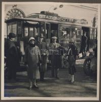 1927 Földközi tengeri hajóút Olaszország Málta, É-Afrika kb 70db fotó 2 albumban