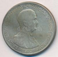 1930. 5P Ag "Horthy jobbra" T:3 Adamo P8