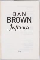 Dan Brown: Inferno. Fordította Bori Erzsébet. h.n, 2016, Gabo. Kiadói kartonált papírkötés, kiadói p...