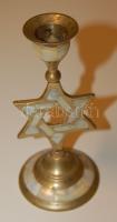 Judaika gyertyatartó
