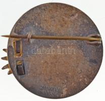 Csehszlovákia DN "Magas Tátra" zománcozott fém jelvény, "ZUKOV - PRAHA XI" gyárt...