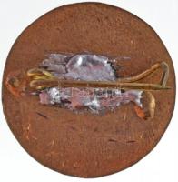 DN "1848" zománcozott, aranyozott fém jelvény (25mm) T:2