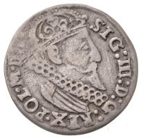 Lengyel Királyság 1624. 3Gr Ag "III. Zsigmond" Krakkó (1,86g) T:2 Poland 1624. 3 Grossi Ag "Sigismund III" Kraków (1,86g) C:XF Kopicki 1229.