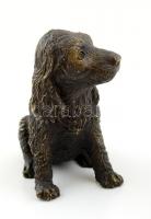 Spániel, spiáter, jelzés nélkül, m: 14 cm, h:14 cm