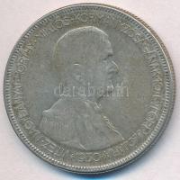 1930. 5P Ag "Horthy jobbra" T:2-,3 Adamo P8