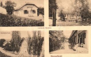Báznafürdő, Baile Bazna; lakások, szanatórium, Raiffeisen-Haus / villas, sanatorium