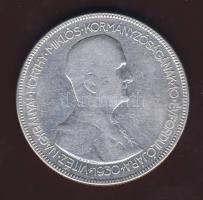 1930. 5P Ag "Horthy jobbra" T:3