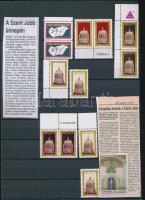 2000 A Szent Jobb Országjárása: alkalmi bélyegek, önállóan + levélváltás