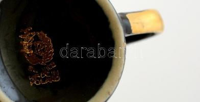 Tigris mintás retro kávés készlet 5 személyes. Jelzett, hibátlan