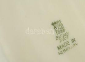 Zsolnay kisfiú a búgócsigával, fehér mázas, jelzett, hibátlan, m:11 cm, h: 14 cm (tervező:Sinkó Andr...