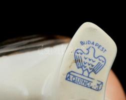 Aqvincumi vörösbegy, kézzel festett, jelzett, hibátlan, m:7 cm