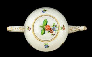 Herendi Eton mintás kiöntő, kézzel festett, jelzett, hibátlan, m:12 cm, h:20 cm