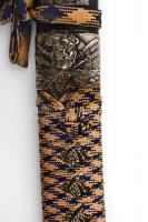 Modern nagyméretű dísz szamurájkard, hüvely hiányos, h:95 cm