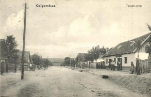 Galgamácsa, Tabán utca, hentes (?) üzlet, kiadja Leopold Áron