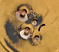 Jelzés nélküli nagy mechanikus vekker. Működő állapotban 18 cm