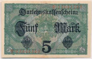 Német Birodalom 1917. 5M T:I-
German Empire 1917. 5 Mark C:AU
