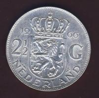 Hollandia 1966. 2 1/2G Ag  T:2+