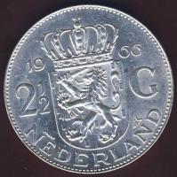 Hollandia 1966. 2 1/2G Ag  T:2+