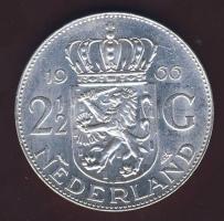 Hollandia 1966. 2 1/2G Ag  T:2+