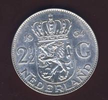 Hollandia 1964. 2 1/2G Ag  T:2+