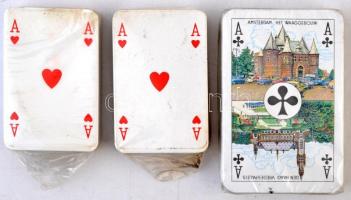 Francia kártya ( 3 pakli), két fajta méretben