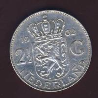 Hollandia 1962. 2 1/2G Ag  T:2