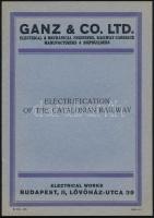 1930 Ganz & Co. Ltd., angol nyelvű ismertető prospektus, 16 p.