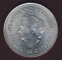 Hollandia 1970. 10G Ag "Julianna és Wilhelmina"  T:2