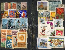 160 db levélzáró, segélybélyeg közte az elveszett német területek 22 gyászbélyege