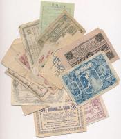 Ausztria 1919-1920. 10-50h (20xklf) utalvány és szükségpénz, többek között Ebensee, Roitham, Regau, ...