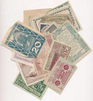 Ausztria 1919-1920. 10-50h (20xklf) utalvány és szükségpénz, többek között Atzbach, Hainfeld, Mondse...