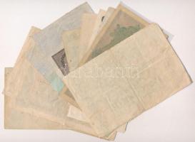 Németország / Weimar Köztársaság 1922-1923. 20db-os inflációs bankjegy tétel 5000-10.000.000.000M-es...