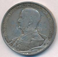 1939. 5P Ag "Horthy balra" T:2 durva ph., patina  Adamo P8.2