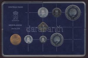 Holland Antillák 1984. Forgalmi sor szettben 7klf + zseton 1c-2 1/2G T:1