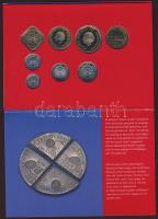 Holland Antillák 1996. Forgalmi sor szettben 7klf + zseton 1c-2 1/2G T:1 Csak 7500 db!