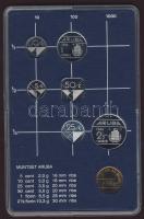 Aruba 1986. Forgalmi sor szettben 5klf + zseton 5c-2 1/2G T:1