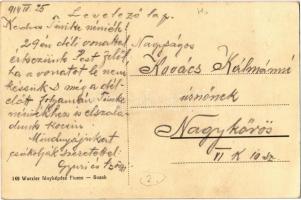 Crikvenica, Cirkvenica; Kindli Lajos tengerparti magyar vendéglője. Wurzler fényképész / Hungarian r...