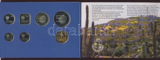 Aruba 1989. Forgalmi sor szettben 5klf + zseton 5c-2 1/2G T:1