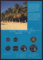 Aruba 1994. Forgalmi sor szettben 5klf + zseton 5c-2 1/2G T:1 Csak 9100 db!