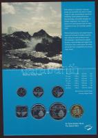 Aruba 1995. Forgalmi sor szettben 5klf + zseton 5c-2 1/2G T:1 Csak 8500 db!