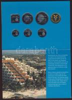 Aruba 1995. Forgalmi sor szettben 5klf + zseton 5c-2 1/2G T:1 Csak 8500 db!